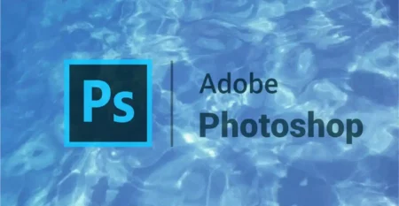 شعار برنامج Adobe Photoshop لدورة الفوتوشوب المجانية عبر الإنترنت.