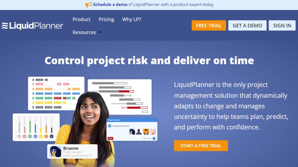 شعار ليكويد بلانر أفضل أدوات إدارة المشاريع عن بعد 2025